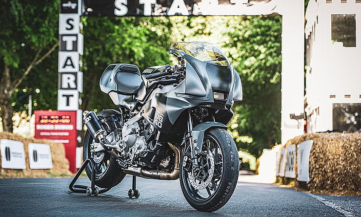 Yamaha XSR900 DB40 Prototype Unveiled at Goodwood Festival of Speed 2023_thumb